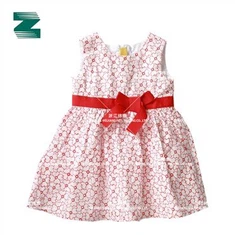 Φόρεμα για παιδιά σε στάμπα υφασμένο ύφασμα
