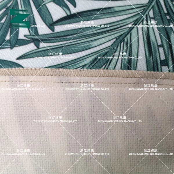 Tropical Leaves Printed Cushion Cover